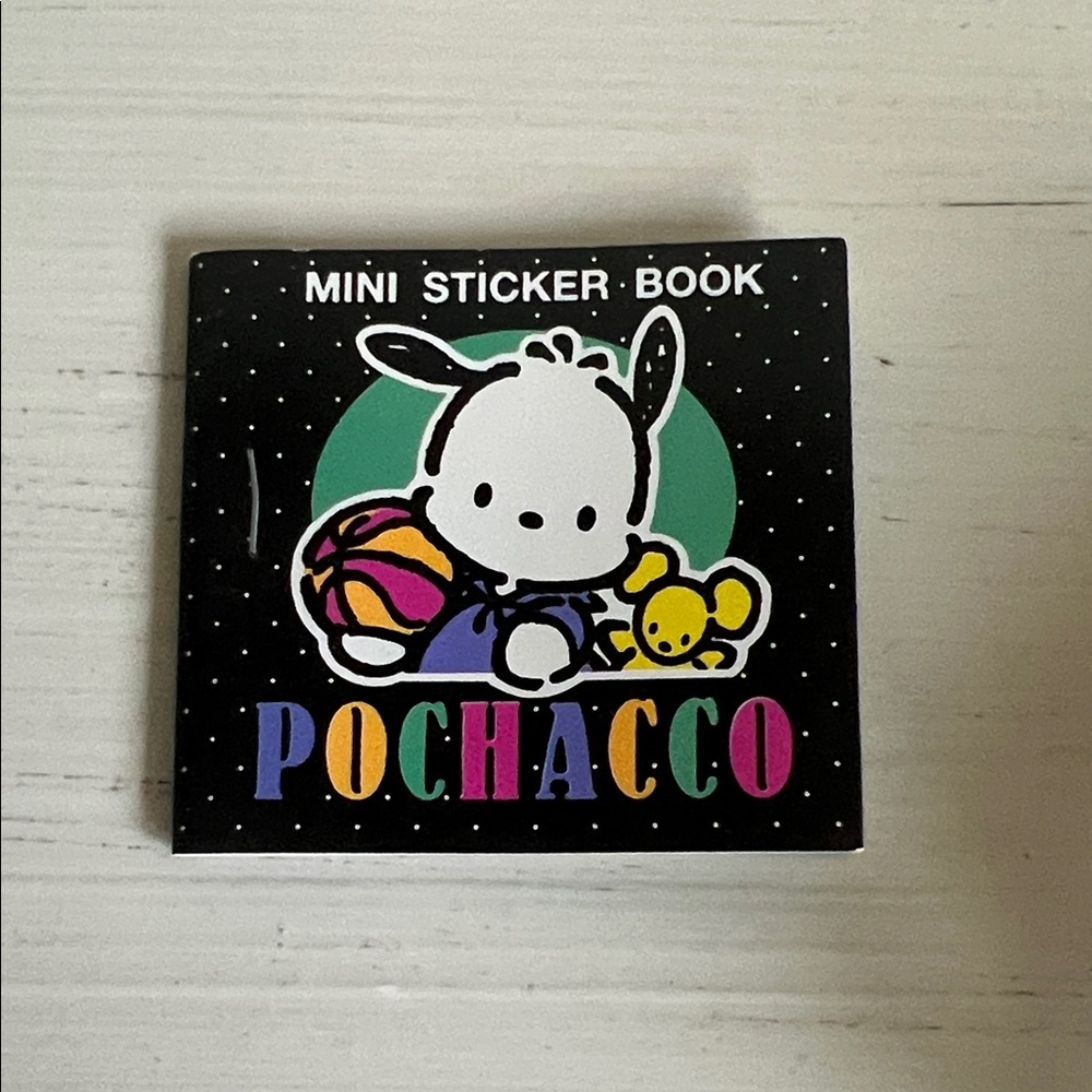 1990’s Sanrio Pochacco Mini Sticker Book